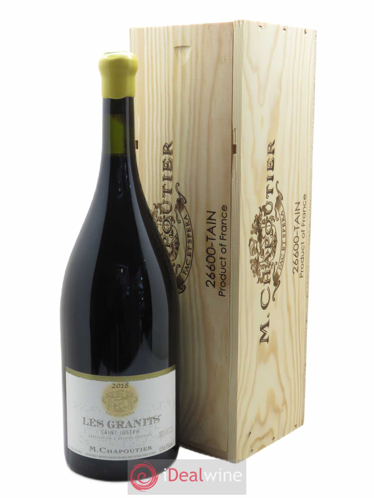 Saint-Joseph Les Granits Chapoutier  2018 - Lot de 1 Magnum