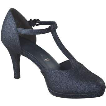 Tamaris Spangenpumps in blau