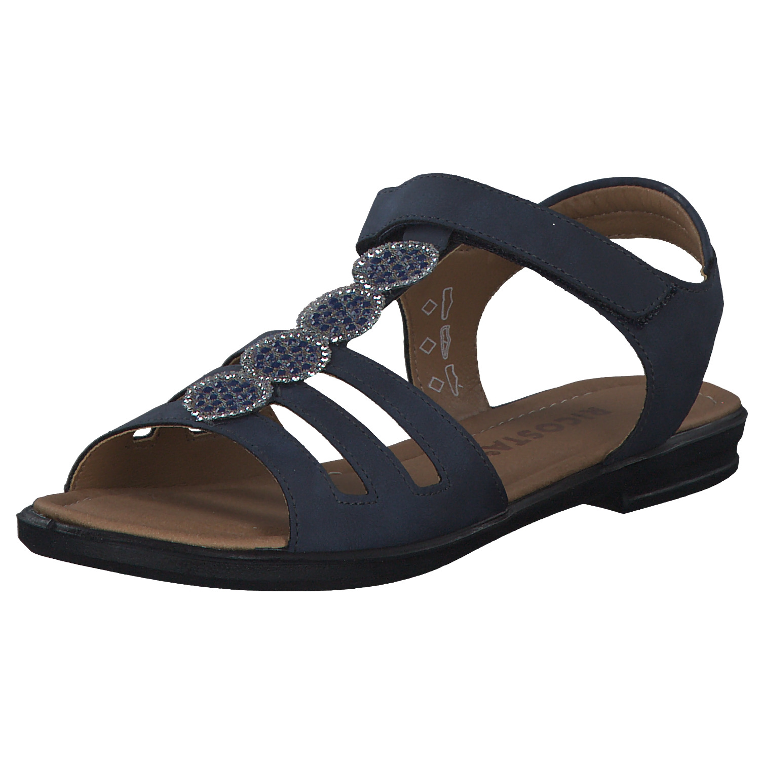 Ricosta Ana 7000402, Sandalen (Kinder), Damen, Blau