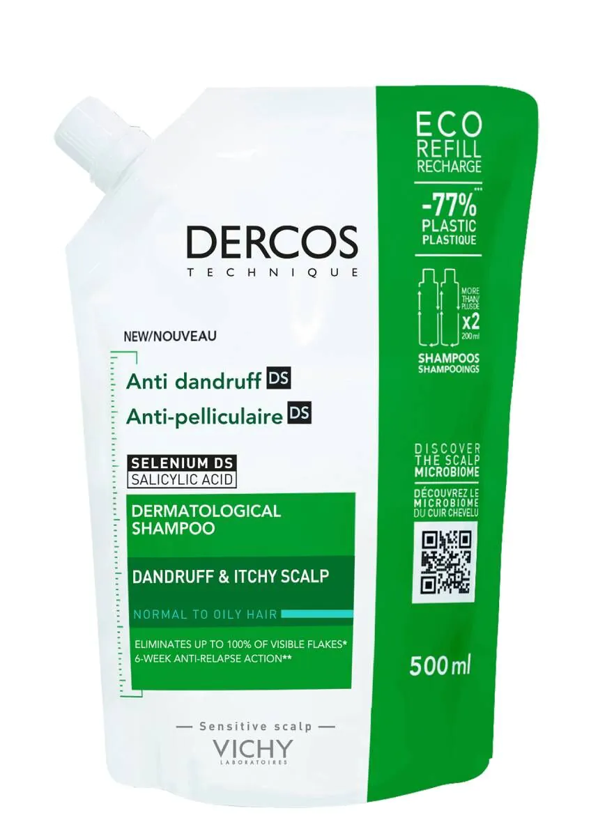 Vichy Dercos Šampon protiv peruti za masnu kosu, dopuna