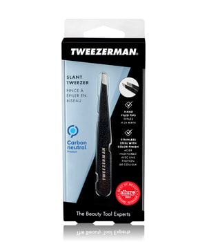Tweezerman Schräge Pinzette Dusted Onyx Pinzette-1 Stk