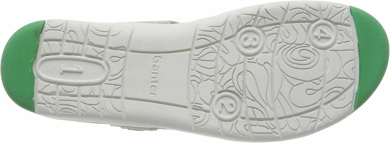 GANTER Riemchen Sandalen grau