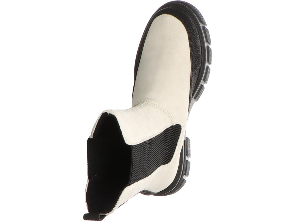 RIEKER Stiefeletten beige HWK Damen Stiefel