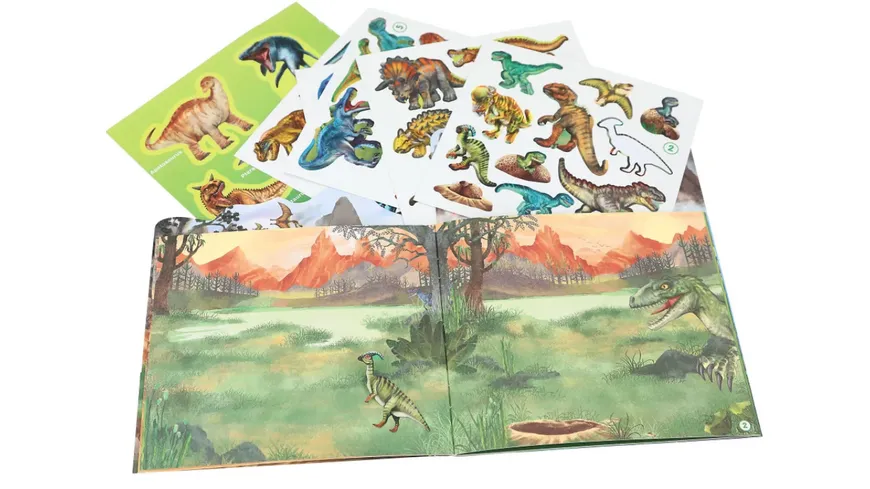 Dino World Mini Sticker Fun
