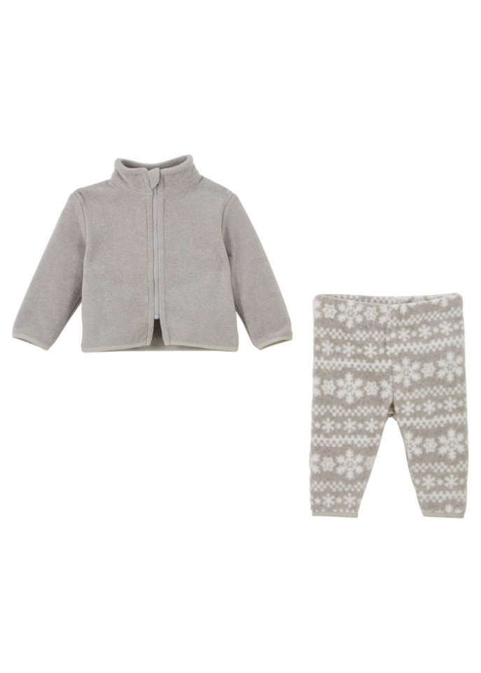 Baby Fleecejacke + Fleecehose (2-tlg. Set)