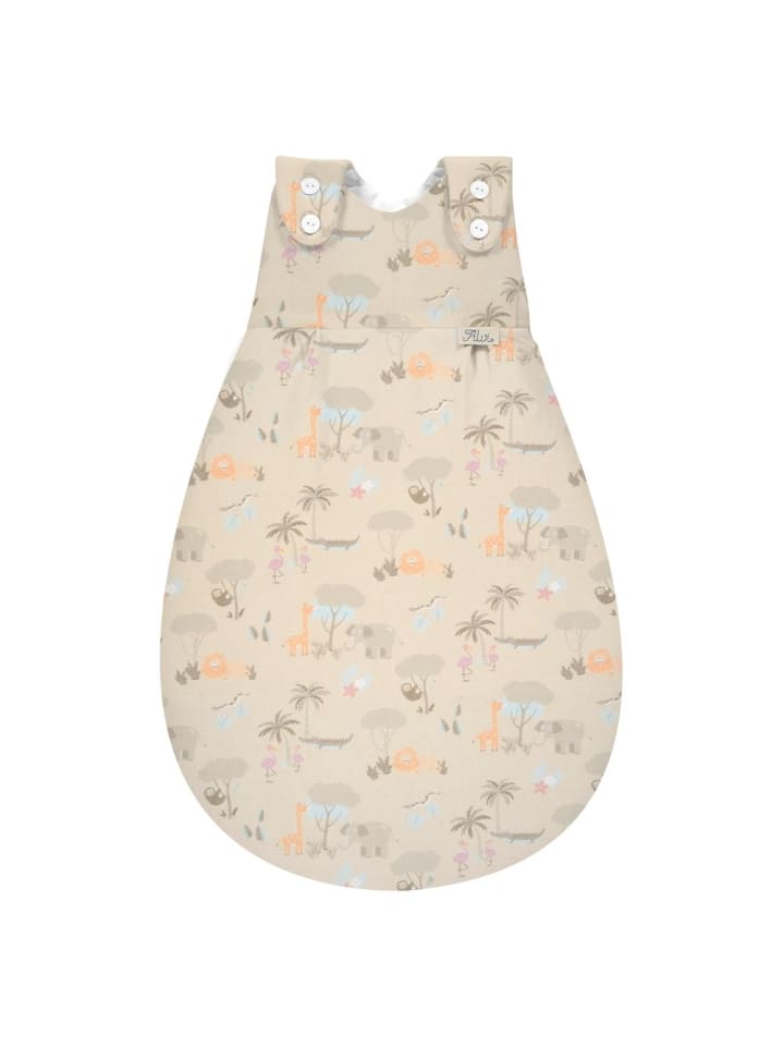 Alvi Baby-Mäxchen Außensack - Jungle - Gr. 68 in beige,bunt günstig kaufen