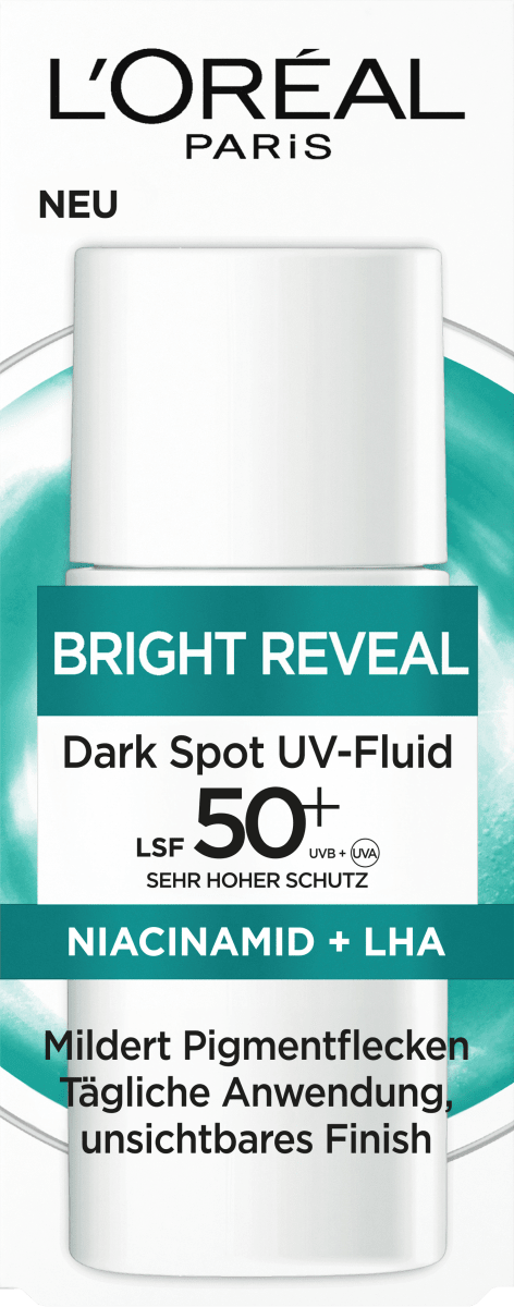Fluid Bright Reveal Niacinamid+LHA LSF 50+, 50 ml