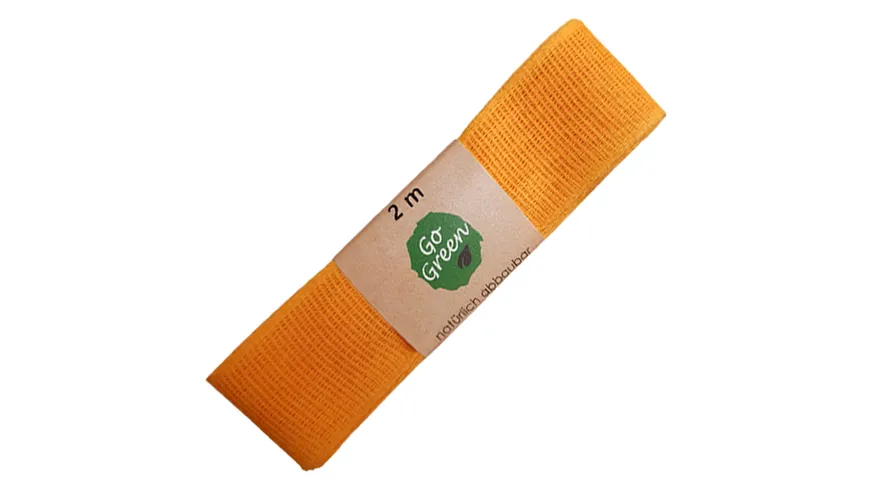 TRUBA GoGreen Baumwollband orange 2 m orange