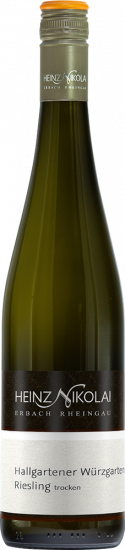 2022 Hallgartener Würzgarten Riesling trocken - Weingut Heinz Nikolai