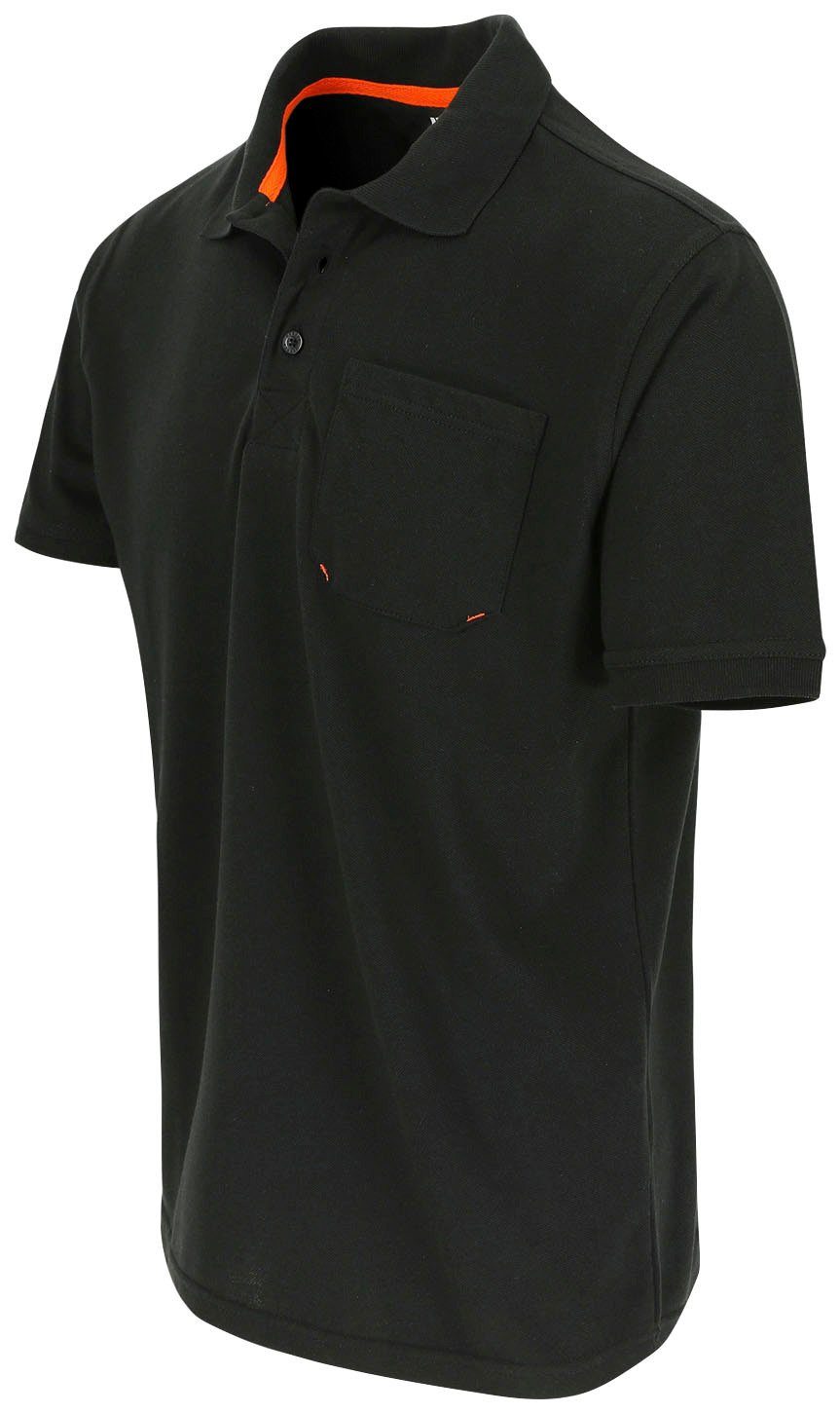 Herock Poloshirt Leo Polohemd Kurzärmlig Rippstrick-Kragen und Bündchen, 1 Brusttasche, verschiedene Farben