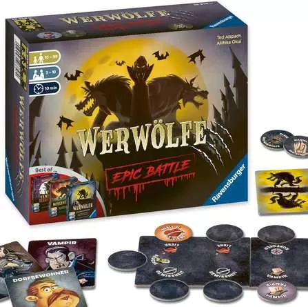 Werwölfe Epic Battle - Spiel ab 10 Jahren