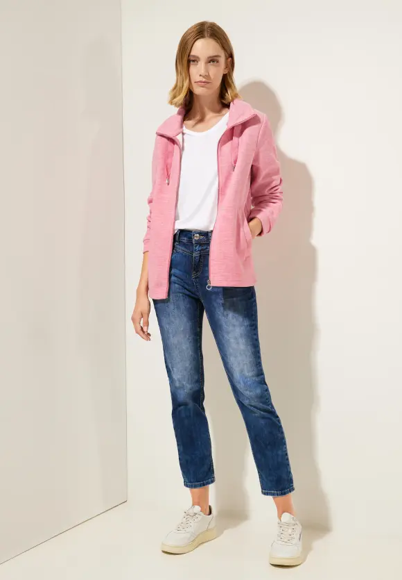 Street One Sweatjacke in Melangeoptik