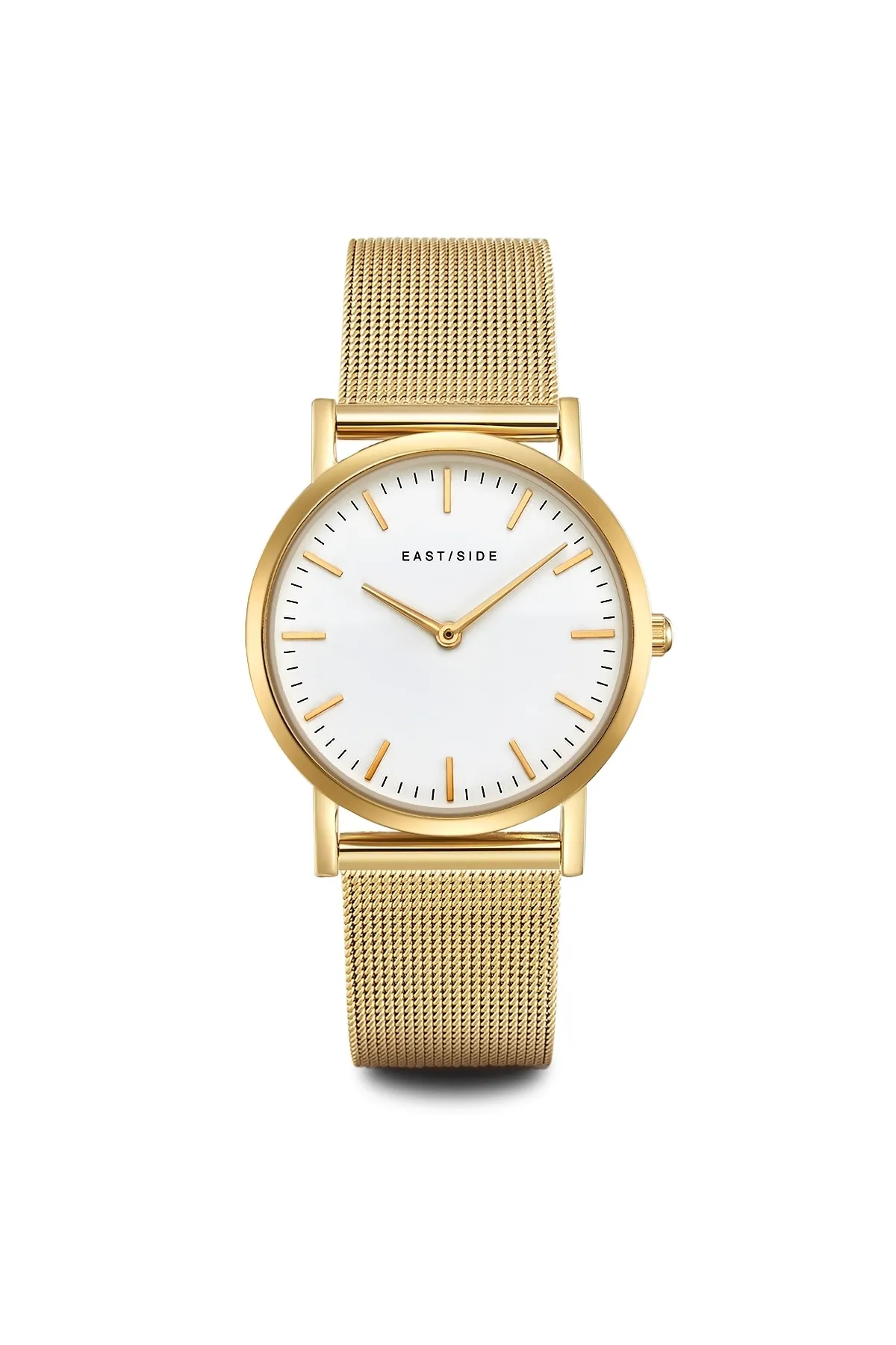 eastside  Quarzuhr Damen Quarzuhr gelbgold Edelstahl gelbgold