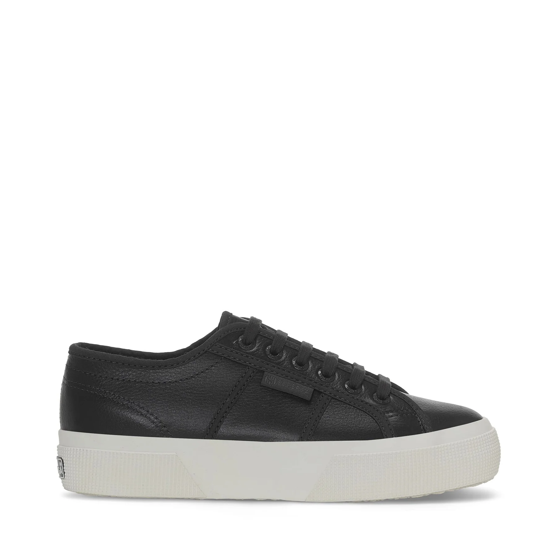 2740 PLATFORM TUMBLED LEATHER-BLACK BRISTOL-FAVORIO
