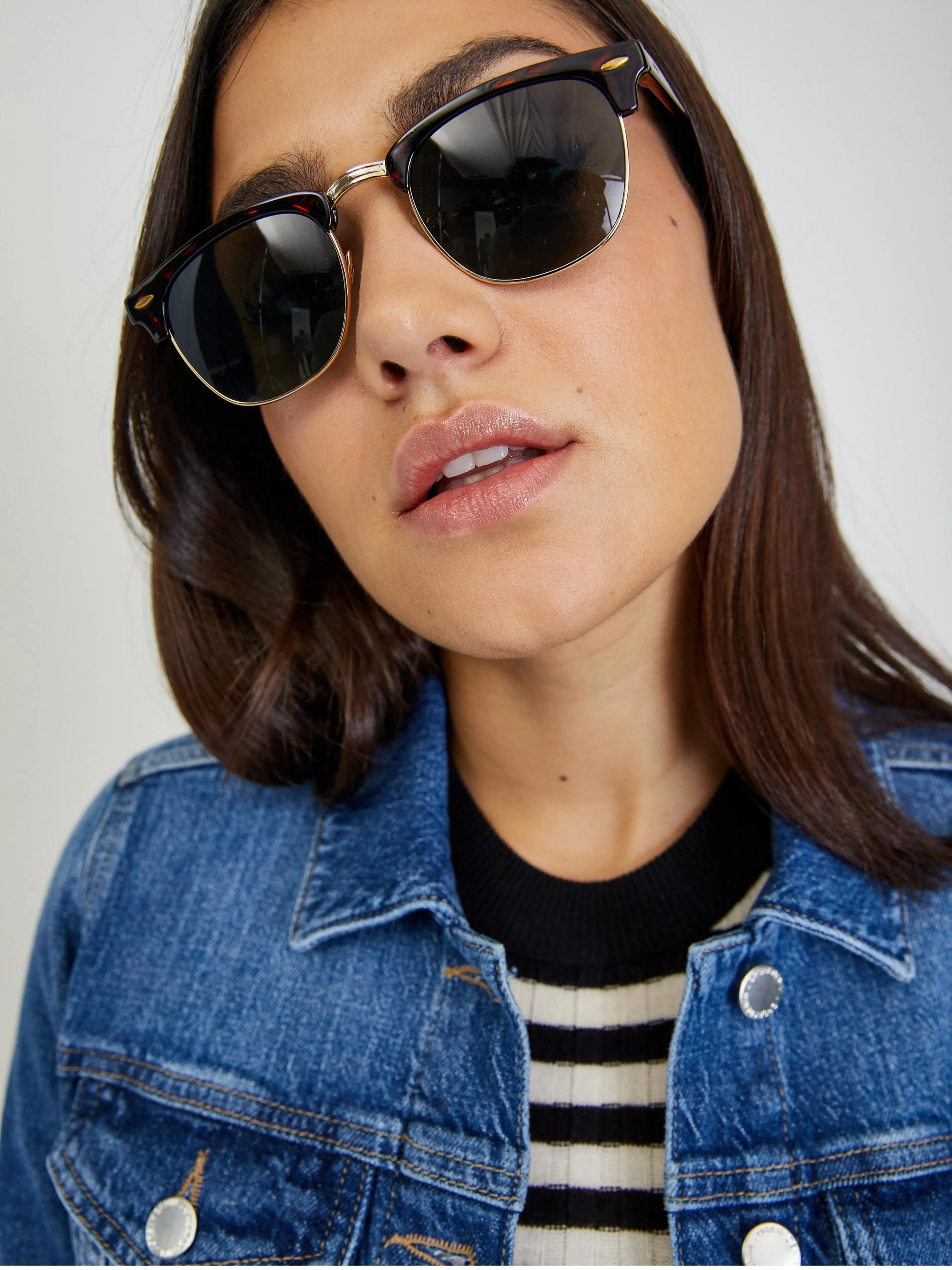 Blaue Jeansjacke ORSAY