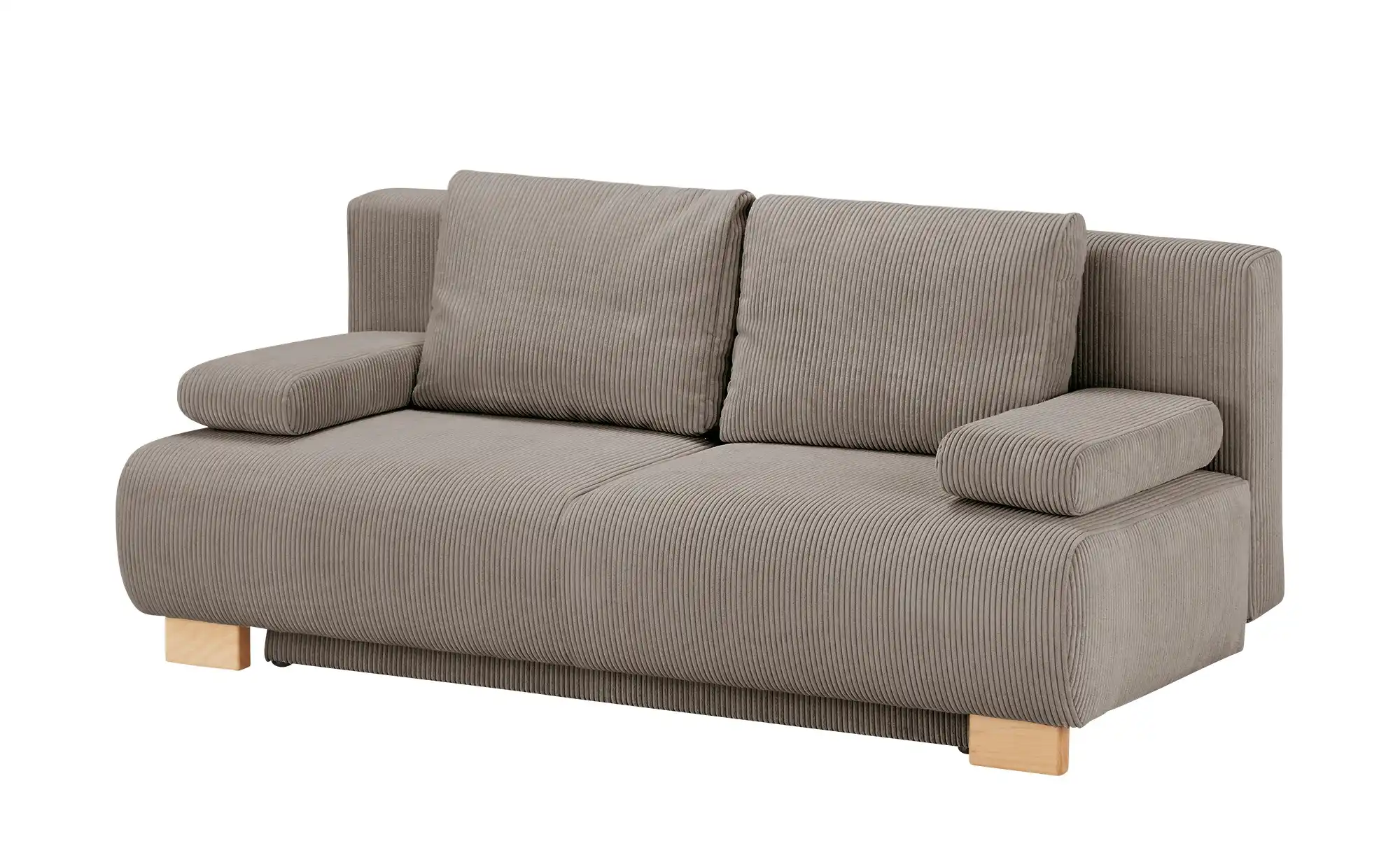 Querschläfer Sofa aus Cord Ralf