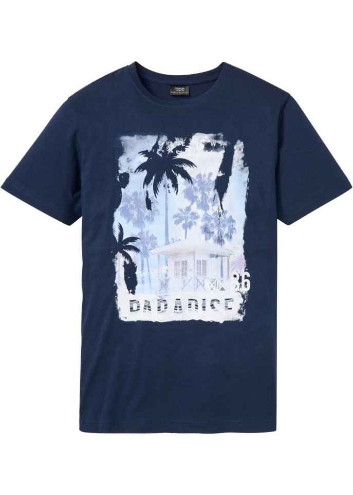 T-Shirt mit Komfortschnitt und Fotodruck