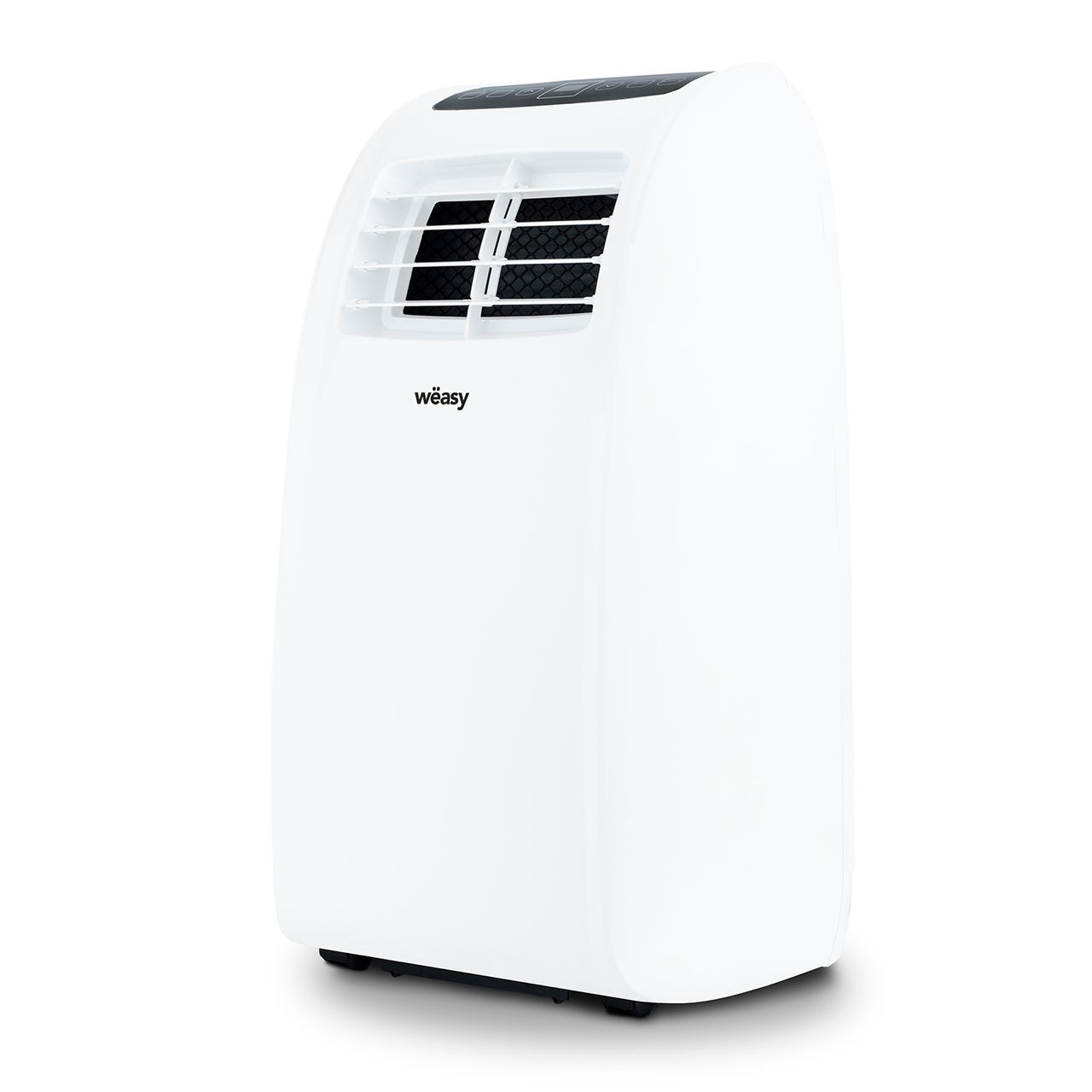 Weasy Wëasy BLIZZ900 Mobiles Klimagerät, Ventilator, Luftentfeuchter, leise, leistungsstark, 2 Geschwindigkeitsstufen, Haus, Büro, Schlafzimmer, Energieeffizienzklasse A, weiß