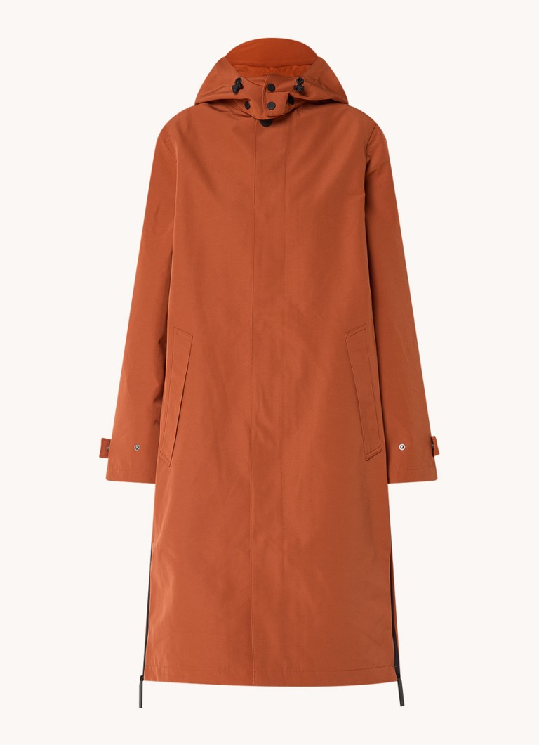 Wodoodporny płaszcz przeciwdeszczowy Maium Mac z odpinaną czapeczką - Unisex