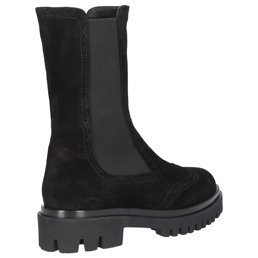 Truman's - Chelsea Boots 9299 Veloursleder - schwarz