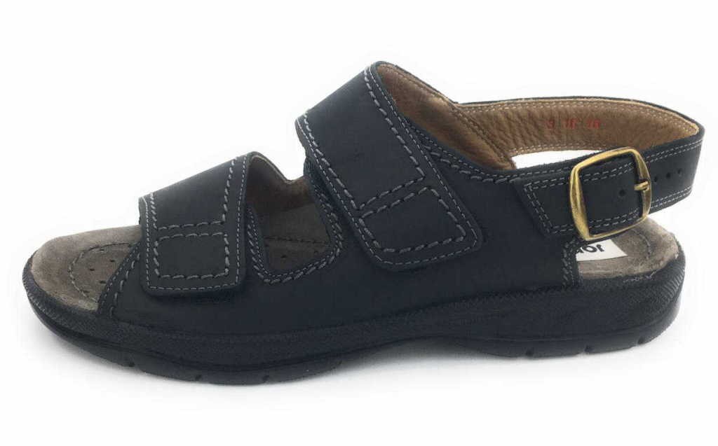 JOMOS Komfort Sandalen schwarz