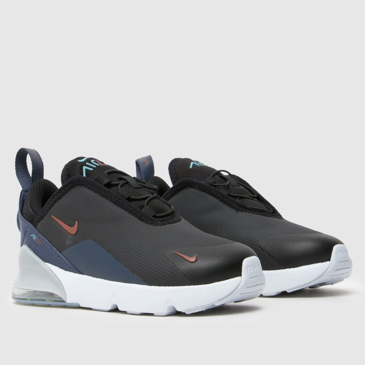 Nike Air Max 270 Sneakers för småbarn, svarta, multifärgade