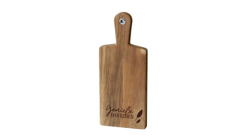 Geschenk für Dich Holzbrett Genieße das Leben
