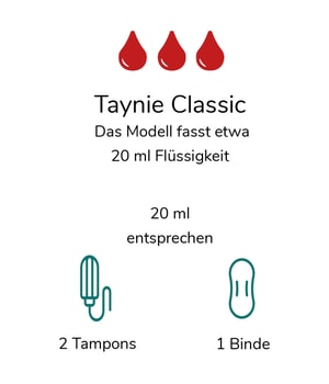 Taynie Classic 34 Periodenunterwäsche-1 Stk