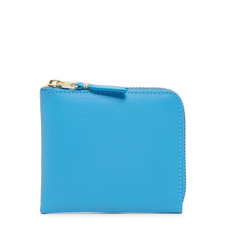 Comme des Garcons Wallet Classic Leather Line blue