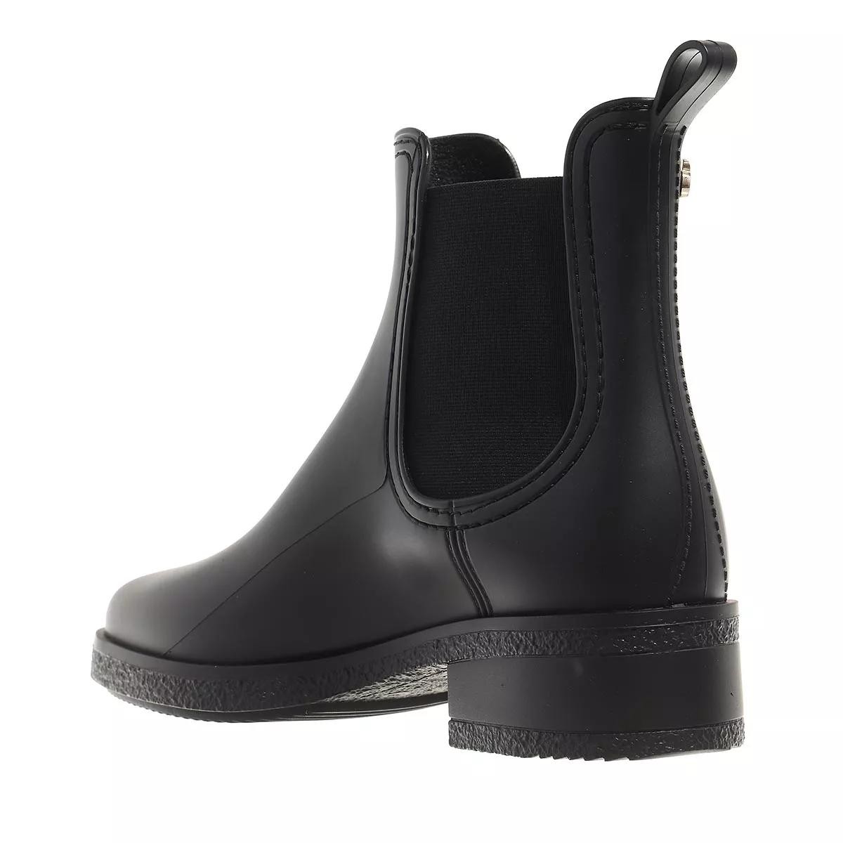 LEMON JELLY Stiefeletten schwarz Regenstiefel