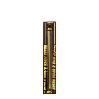 Brass Pipes 2,4mm (2)