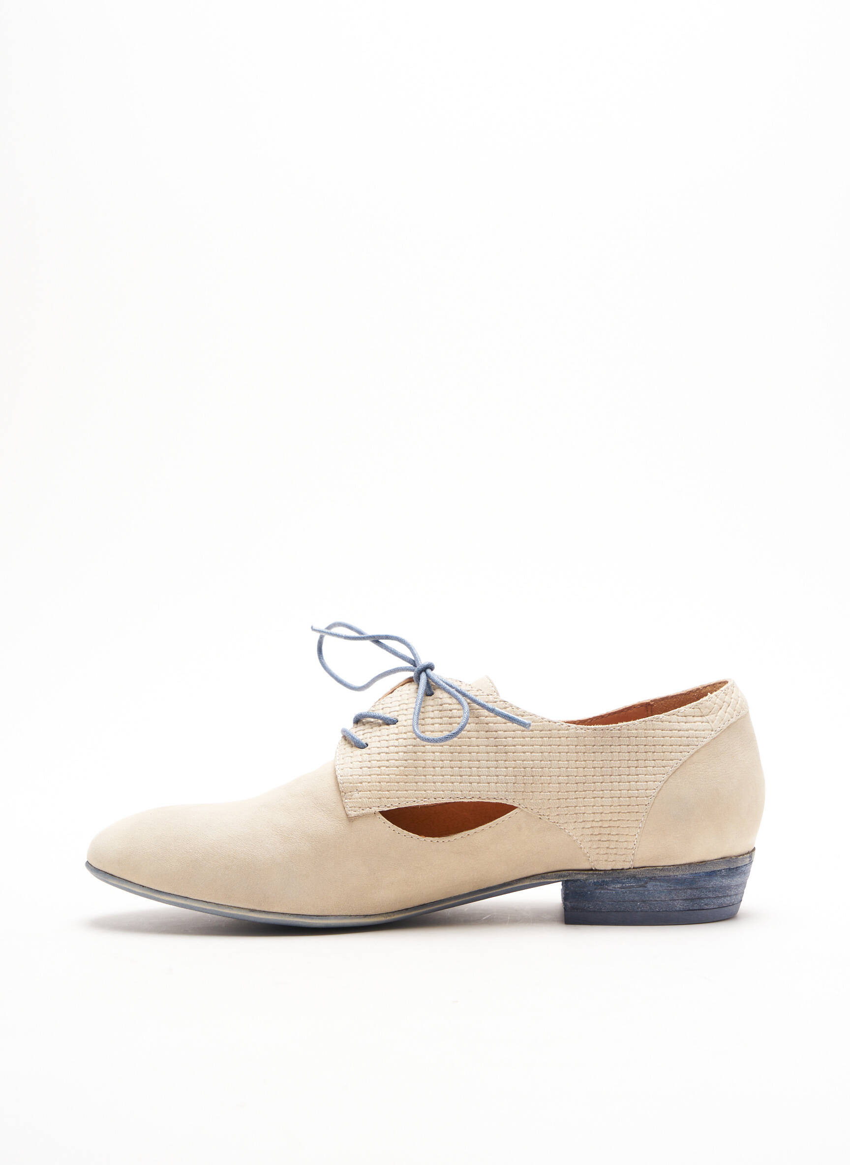 Un Matin D Ete Derby Femme couleur beige