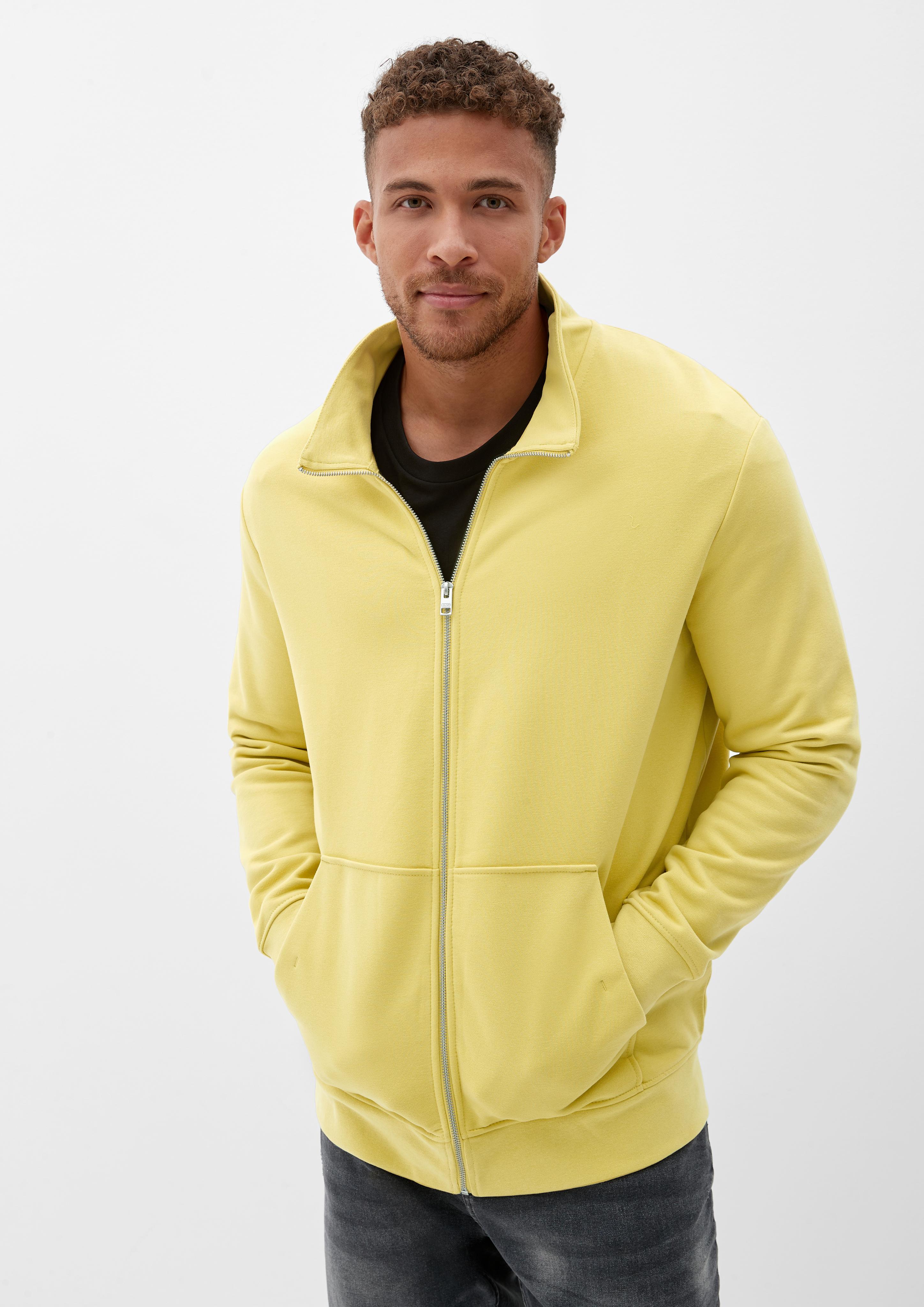 Sweatjacke mit Stehkragen  2124671-1504