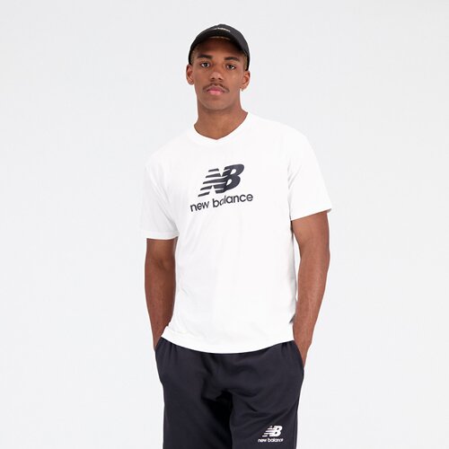 HERREN T-SHIRT ESSENTIALS STACKED LOGO COTTON JERSEY SHORT SLEEVE T-SHIRT