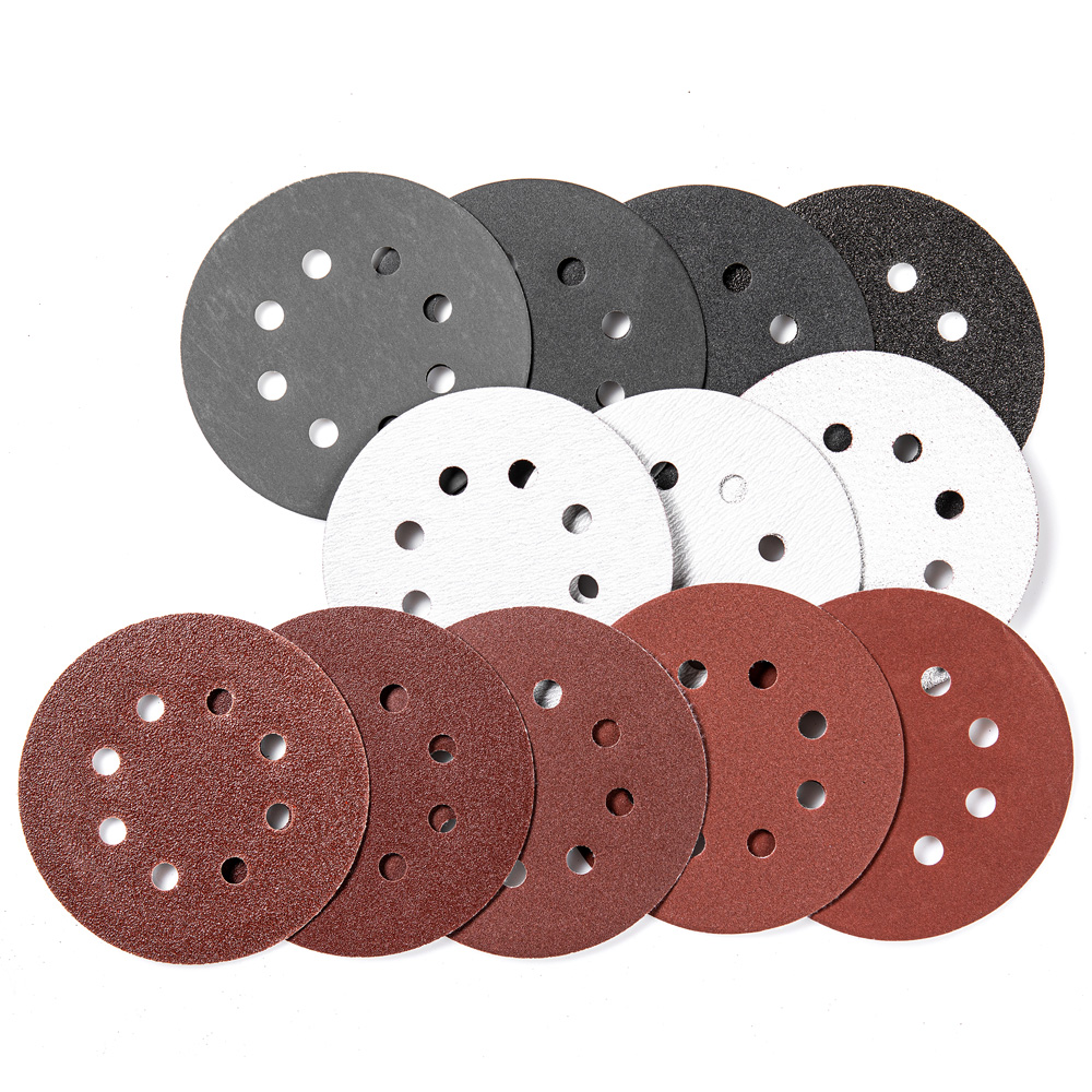 Kraft Werkzeuge Schleifpapier, Ø je ca. 125 mm - 30tlg.