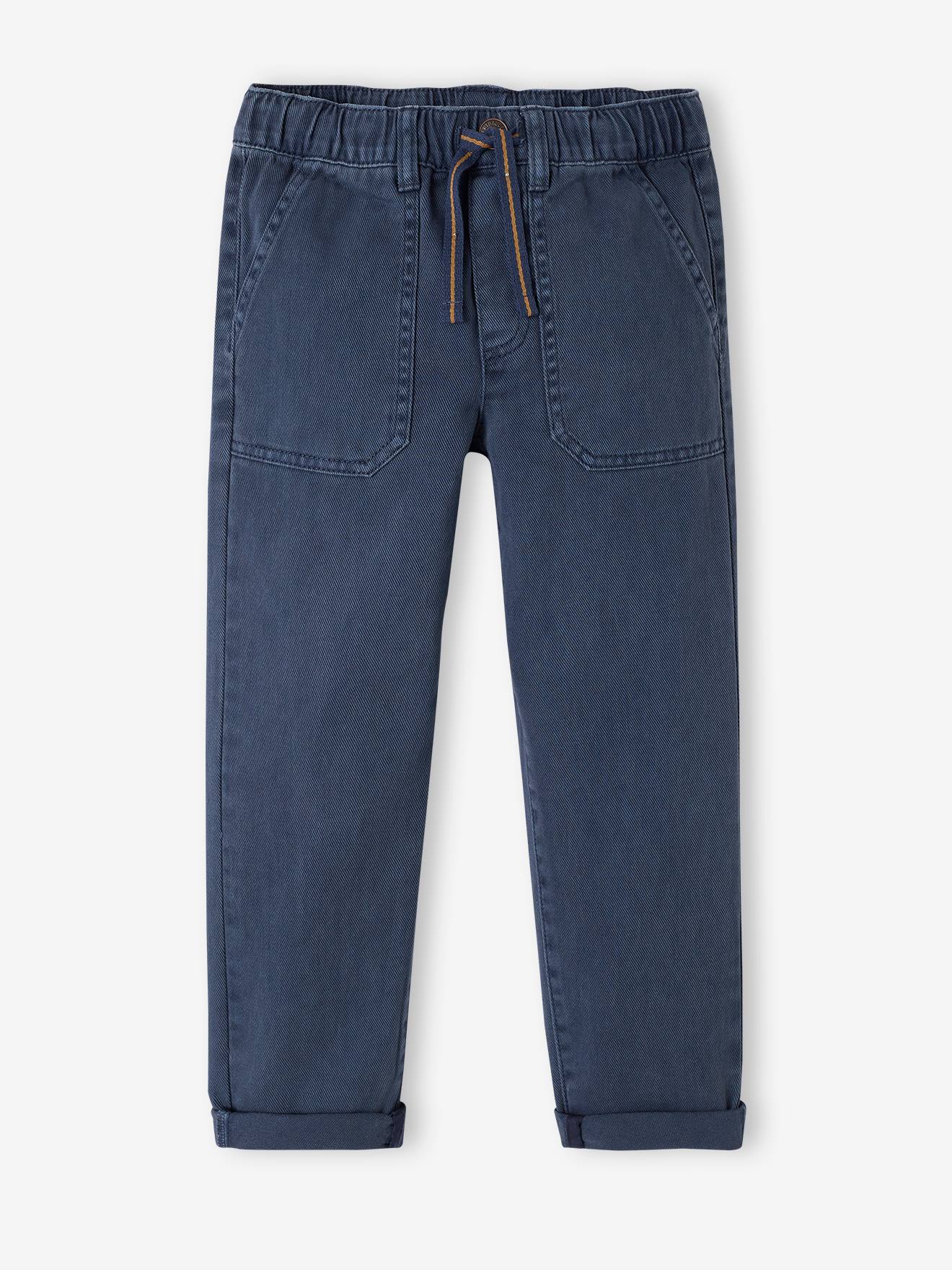 Pantalon worker facile à enfiler garçon camel