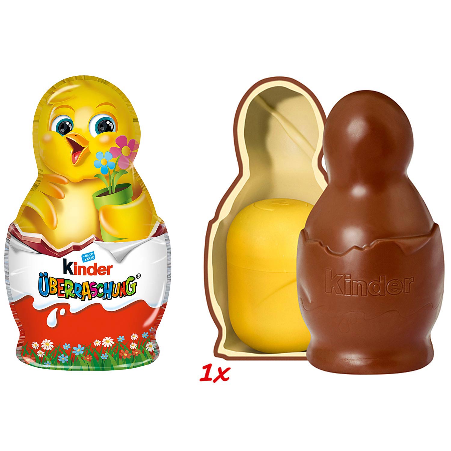kinder Schokolade Kleine Hohlfigur mit Überraschung 36g
