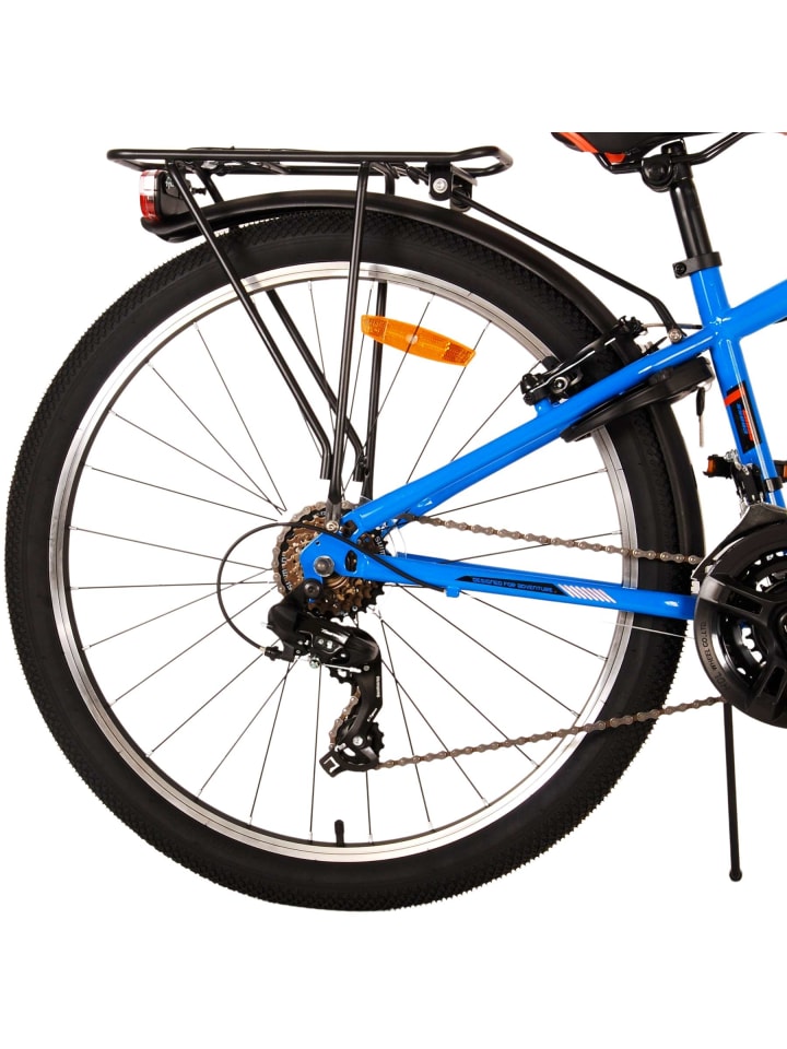 Volare Kinderfahrrad Cross für Jungen 26 Zoll Kinderrad in Blau, 18 Gänge 9 Jahre günstig kaufen onesize