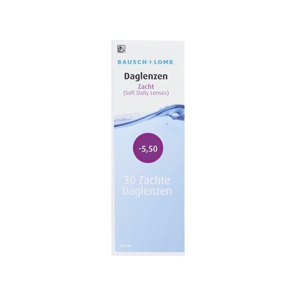 Bausch & Lomb -5.50 Mjuka endagslinser Medicintekniska produkter - 30 st