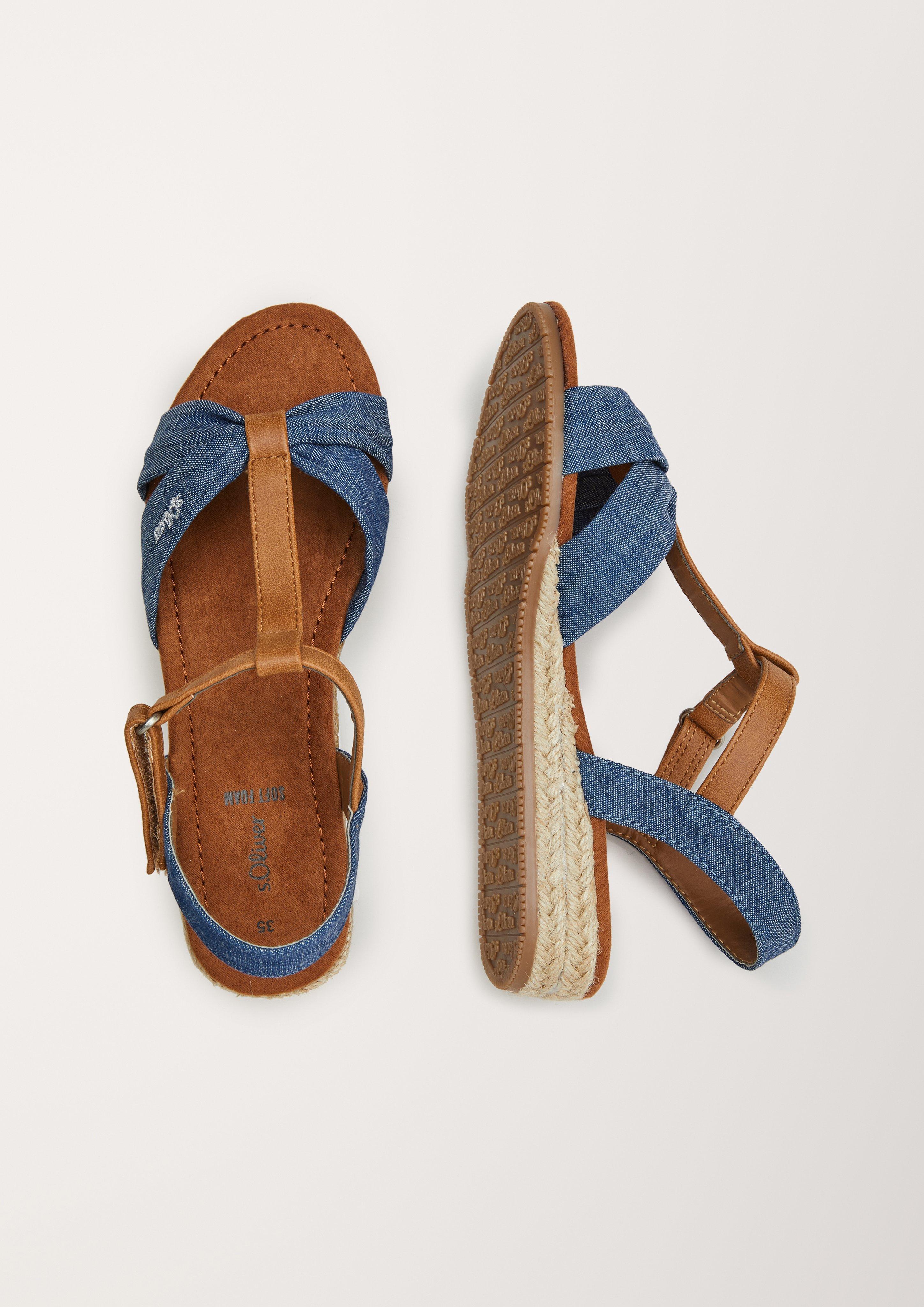 Sandalen mit Denim-Details  6005741-816