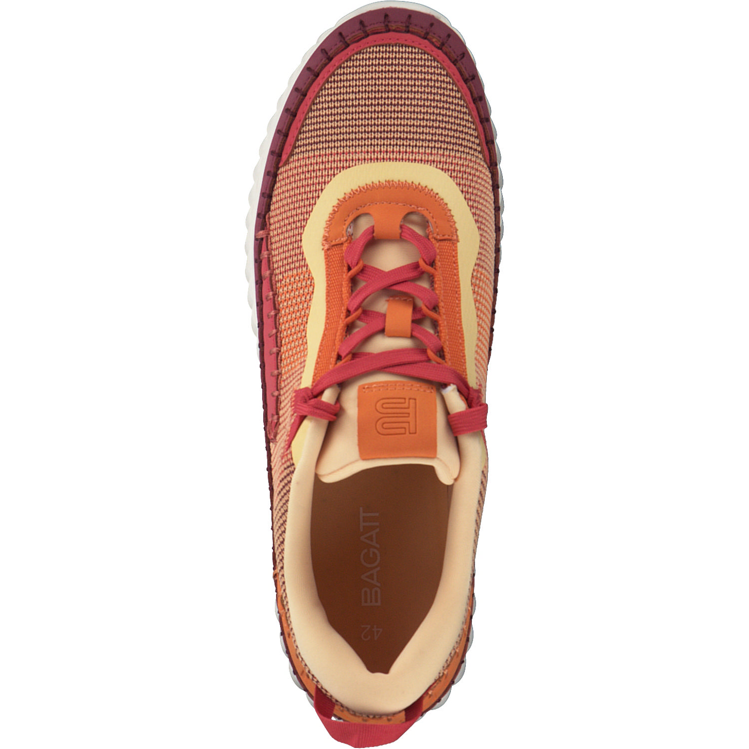 Bagatt Candice ADO01, Sneakers Low, Damen, rot multi