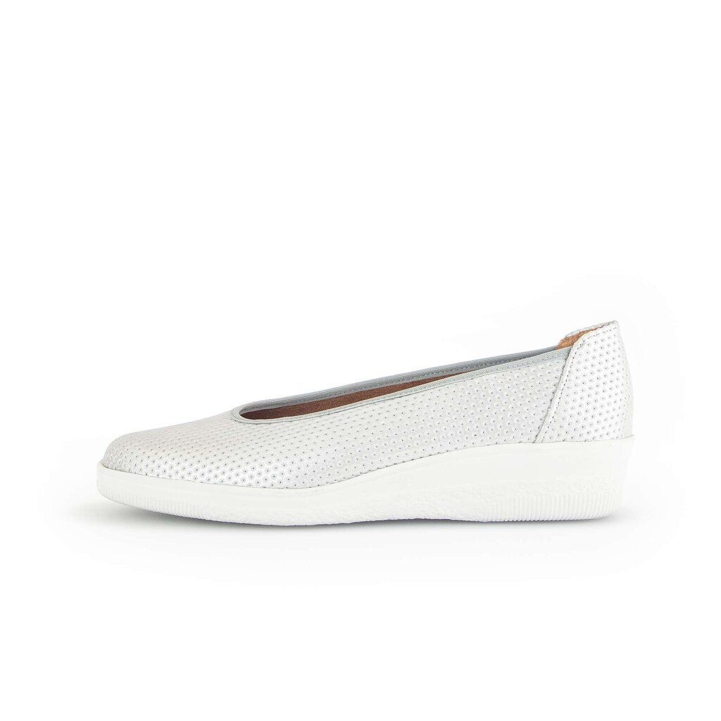 Gabor comfort Sportliche Ballerina grau