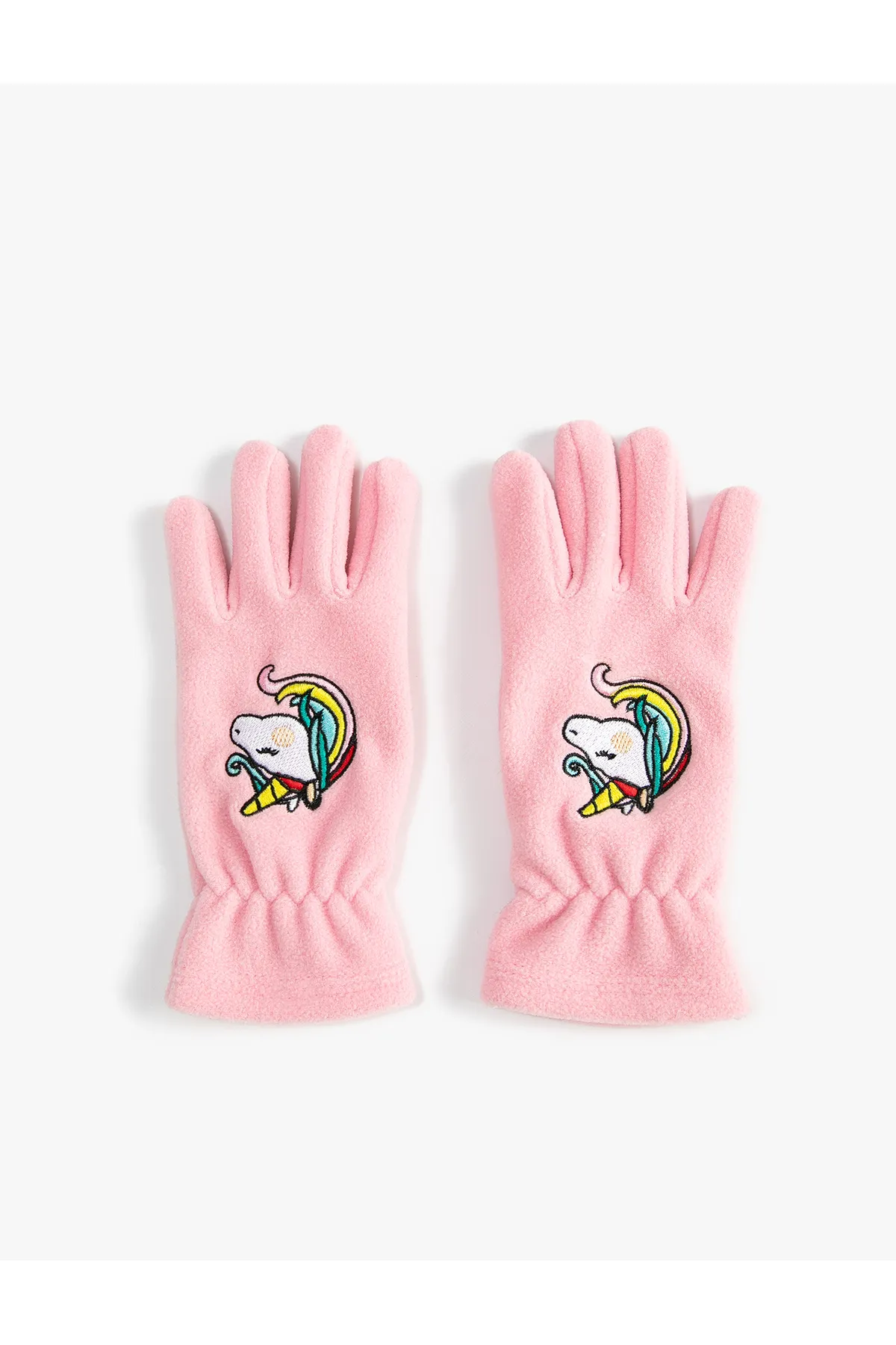 Koton  Fleecehandschuhe Einhorn bestickt