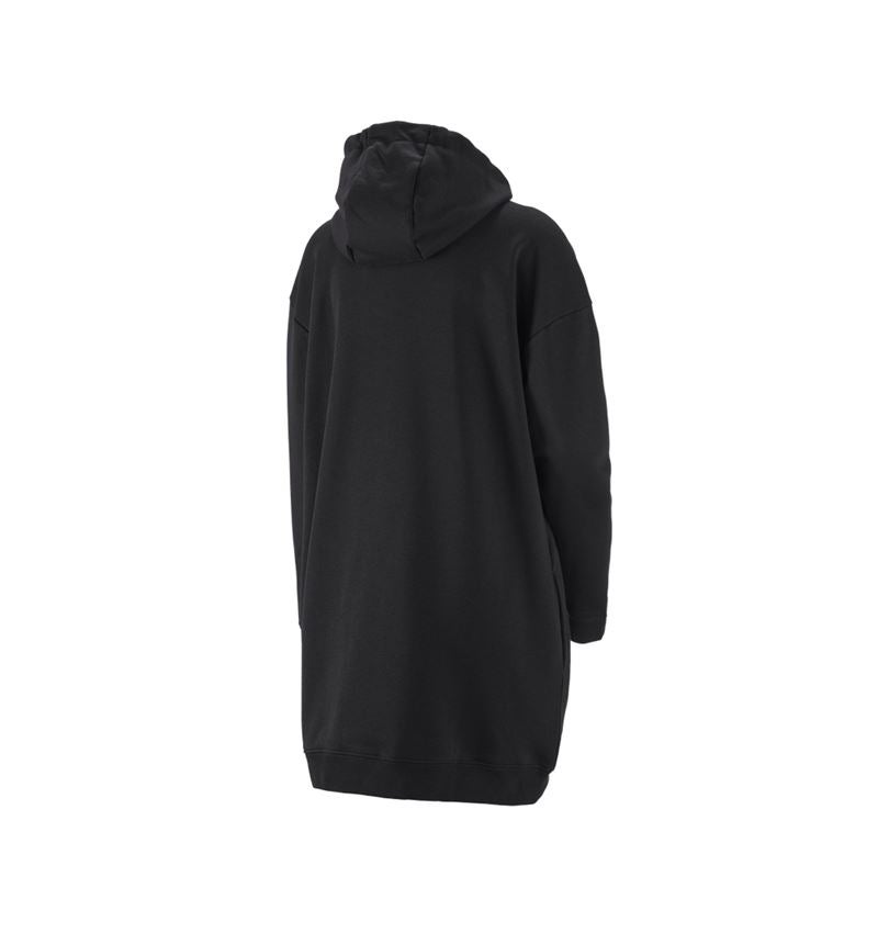 e.s. Oversize Hoody-Sweatshirt poly cotton, Damen
