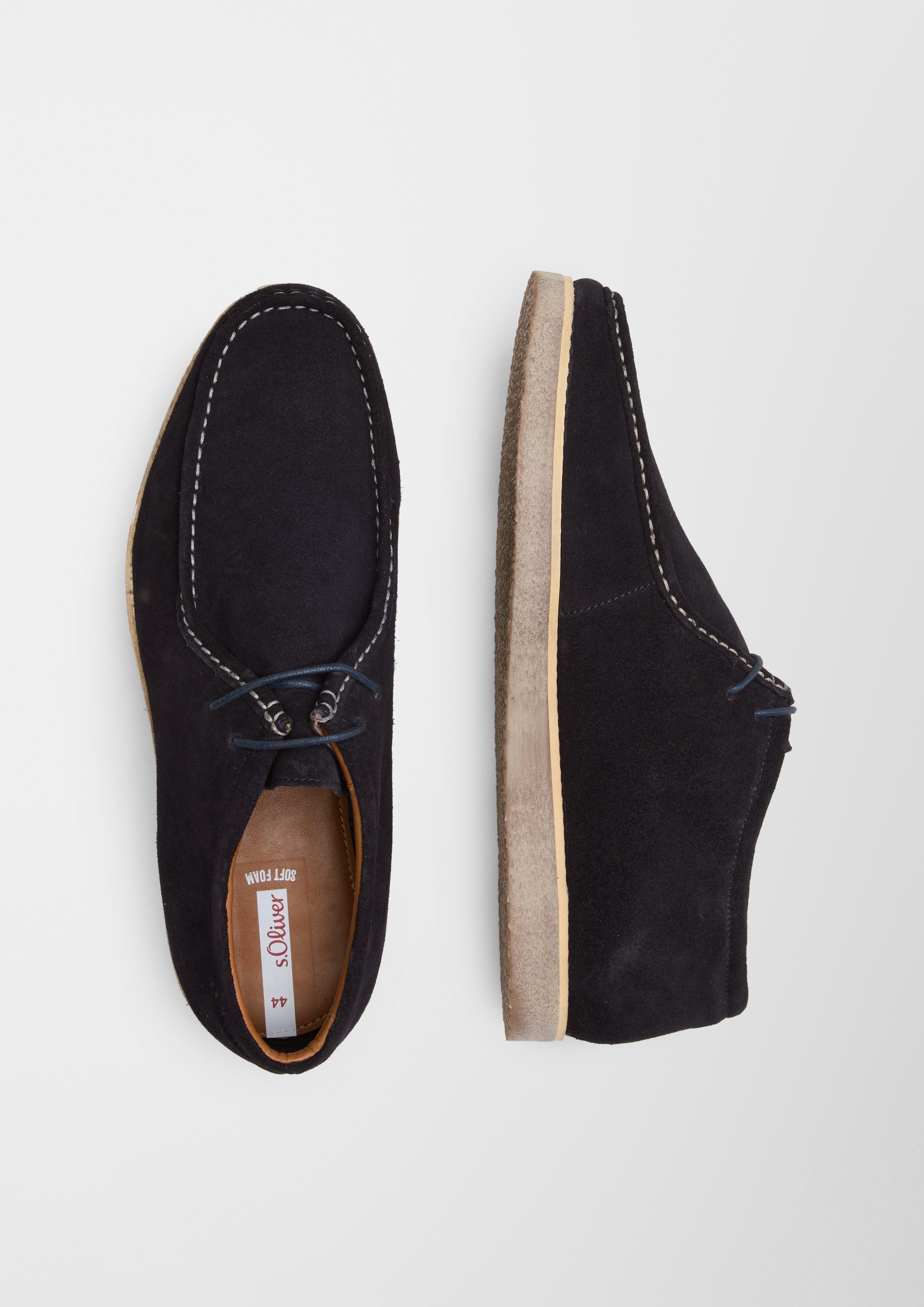 Halbschuh aus Veloursleder  6006615-805