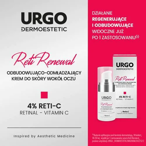 Urgo Dermoestetic Reti-Renewal krema za obnovu i podmlađivanje kože oko očiju
