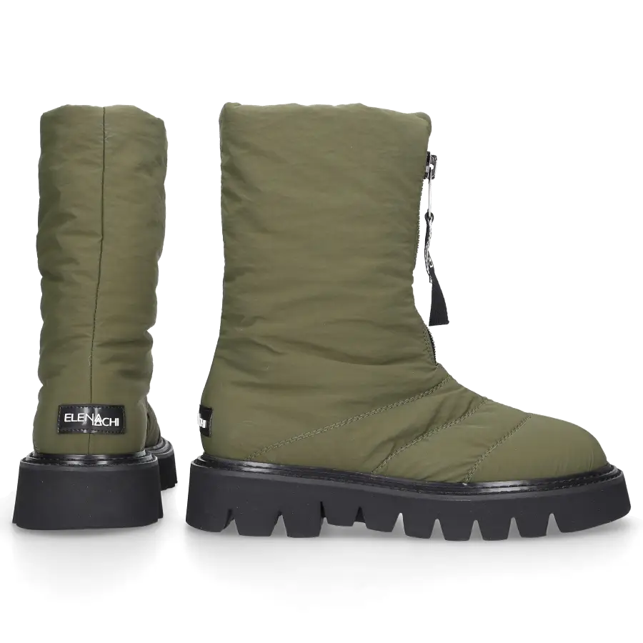 Elena Iachi - Stiefeletten 3128-T Textil - grün