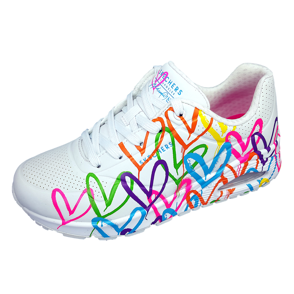 Skechers Uno Highlite Love 177981 WMLT Weiß WMLT White