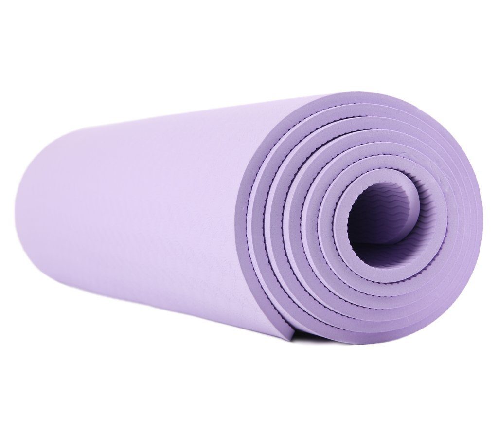 Styletics Yogamatte Yoga-Matte Klotz Gürtel Set Training Sport Fitness (Yogamatte, Kork Block, Gürtel aus Baumwolle, Beutel), Pilates Entspannung