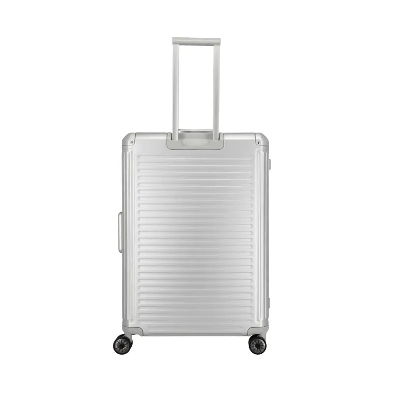 Travelite NEXT Trolley L mit 4 Rollen (77cm) - Silber